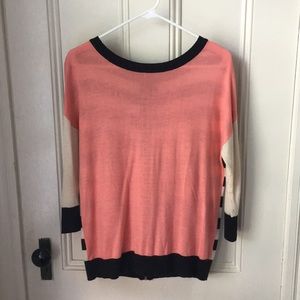 Zipper Back Sweater